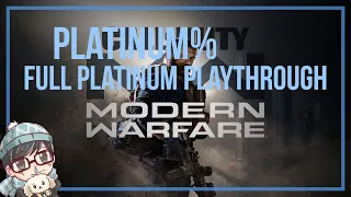 Full Platinum Playthrough | Call of Duty: Modern Warfare (2019) (PS4) Playthrough (Platinum%)