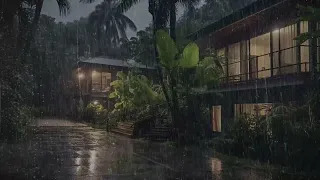 Cozy Villa | Rain Sound Heals Mood | Relax And Sleep Well