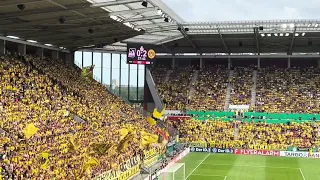 Borussia Dortmund Support in Mainz Pokal 23/24