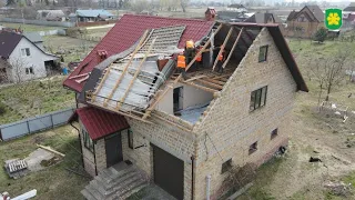 Стихійне лихо у Бучанській громаді: буревій призвів до значних збитків і руйнування