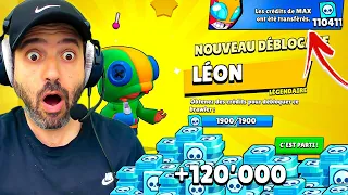 7 ANS d'économie F2P plus de 100'000 CRÉDITS dans TOUS LES BRAWLERS du JEU 🔥 Brawl Stars