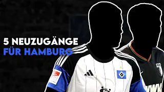 Hamburger SV: 5 Transfers um endlich in die Bundesliga aufzusteigen!