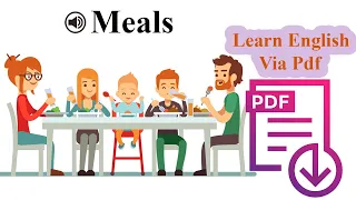 Learn English Via Listening | Beginner  Level | Lesson 21 | Meals