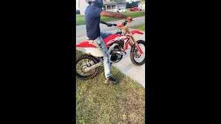 2021 crf450r Wheelies