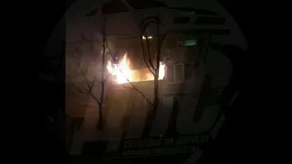 В Сети появилось видео пожара во Владивостоке, в котором погиб человек