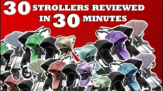 30 Most-Requested Strollers Reviewed in 30 Minutes