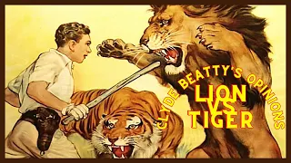 LION vs TIGER FIGHT: Clyde Beatty Argument