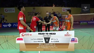 Indonesia Open 2024: Goh Sze Fei/Nur Izzuddin (MAS) vs Leo Rolly Carnando/Daniel Marthin (INA) - R16