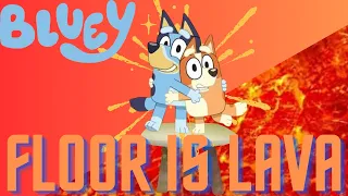 Bluey Floor Is Lava Freeze Dance | Dance Break | Brain Break