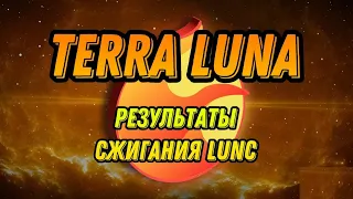 TERRA LUNA CLASSIC РЕЗУЛЬТАТЫ СЖИГАНИЯ LUNC