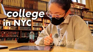 college in the city: week in my life at NYU *vlog*