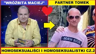 NAJBARDZIEJ ZNANI POLSCY HOMOSEKSUALIŚCI i HOMOSEKSUALISTKI ZE SWOIMI PARTNERAMI I PARTNERKAMI CZ 2