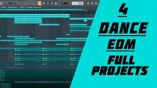 [PREMIUM FLP] 4 FULL PROJECT FILES STYLE DANCE/EDM (with acapellas)