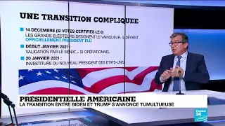 Présidentielle américaine : la transition s'annonce compliquée pour Joe Biden