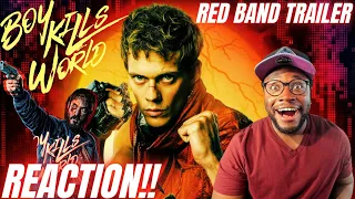 Boy Kills World Official Red Band Trailer REACTION!! JOHN WICK + CRANK VIBES!!