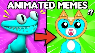 FUNNIEST LANKYBOX ANIMATED MEMES EVER?! (JESTER, CYAN RAINBOW FRIEND, GARTEN OF BANBAN, & MORE!)