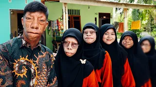 The Family Whose Faces Change Shape 🇮🇩