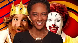 FIRST TIME REACTING TO | RONALD MCDONALD VS. THE BURGER KING - EPIC RAP BATTLES OF HISTORY  REACTION