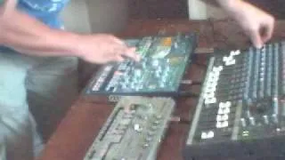 Fabertron aka. LastManStanding - Acid Session in the morning TB-303 (Live)