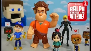 Wreck it Ralph 2 - Ralph Breaks the Internet Movie Action Figures Unboxing