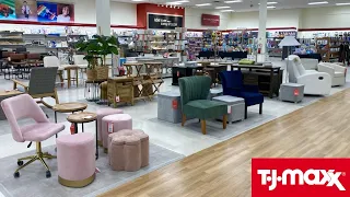 TJ MAXX SHOP WITH ME FURNITURE ARMCHAIRS TABLES EASTER DECOR HOME DECOR SHOPPING STORE WALK THROUGH