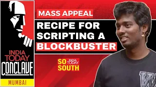 Atlee | Mass Appeal: Recipe for Scripting a Blockbuster | India Today Conclave Mumbai |Jawan|SoSouth