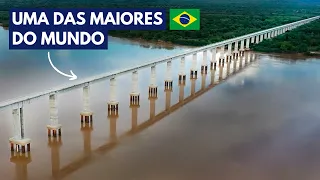 Como o Brasil Construiu a Maior Ponte Ferroviária da América Latina
