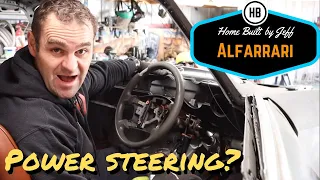 Power steering? - Ferrari engined Alfa 105 Alfarrari build part 49