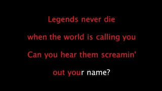 League of Legends ft. Against The Current - Legends Never Die (Karaoke, Lyrics, Instrumental)