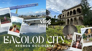 bacolod vlog: exploring negros occidental for 3 days, the ruins, food trip