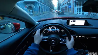 THE NEW 2021 Mazda CX-30 2.0 Petrol/Benzin 110 kW (~150 le) - Hungarian POV Drive