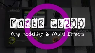 Mooer GE200 / Гитарный Процессор