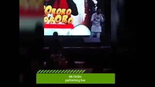 Watch MC OROBO  performance on AKPORORO VS AKPORORO