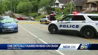 Police: 1 critically injured after head-on collision in East Price Hill