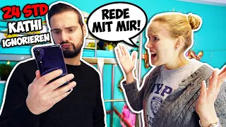 24 STUNDEN KATHI IGNORIEREN CHALLENGE! **sie wird richtig sauer auf Kaan**