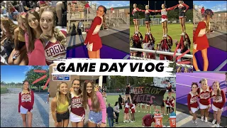 GAME DAY VLOG | Day at school+game vlog!! |