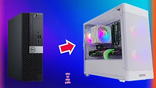 Transforming Dell Optiplex Into A Gaming PC & Office PC Case Swap