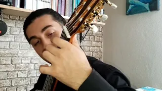 Bach BWV 1004 (Chaconne) On Classical Guitar  Performed By Muhammed Zahid Çelik