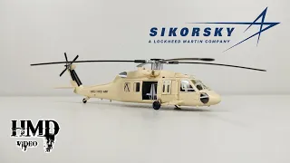 Sikorsky UH-60A "Black Hawk" US Army, Gulf, Easy Model 1:72 Platinum Collection 37015 Plastic Model