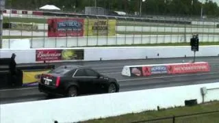 2010 Cadillac CTS-V - Drag race - 10.5 @ 130 mph - Road Test TV ®