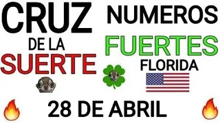 Cruz de la suerte y numeros ganadores para hoy 28 de Abril para Florida