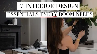 7 INTERIOR DESIGN KEYS TO A WELL DESIGNED ROOM | INTERIOR DESIGN 101 | HOUSE OF VALENTINA