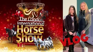 LONDON HORSE SHOW VLOG