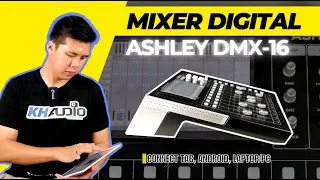 Review Mixer Digital 8Jtaan Fitur Dan Preamp nya Mantul !!! ASHLEY DMX 16