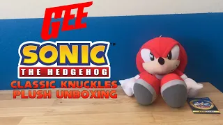 GE Classic Knuckles Plush Unboxing (READ DESCRIPTION)