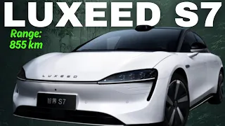 Huawei's Luxeed S7: A Revolutionary Electric Sedan with an Impressive Range of Up to 855 km