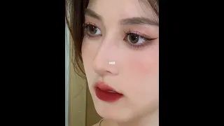 日常妆容Vlog_画烟熏玫瑰妆做魅力女人💅