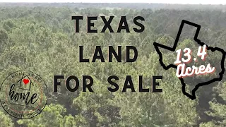 Texas Land FOR SALE | 13.4 ACRES | Unrestricted | Build Your Home!