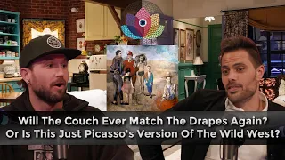 Will The Couch Ever Match The Drapes Again? Or Is This Just Picasso's Version Of The Wild West?