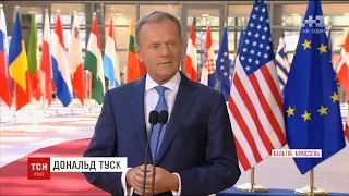 Перед самітом НАТО Трамп і Туск обговорили військовий конфлікт України з Росією